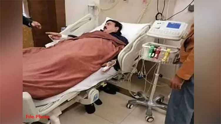 Sheikh Rashid admitted to RIC following chest pain 