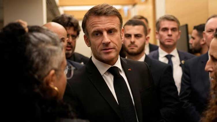 France's Macron wants international coalition against Hamas