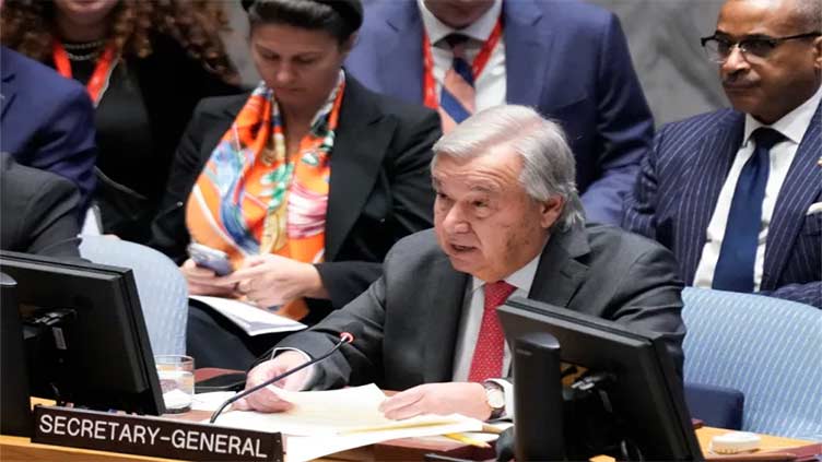 'Clear violations of humanitarian law' in Gaza, UN chief tells Security Council