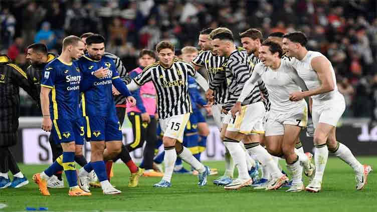 Wasteful Juve grab late win against Verona to top Serie A