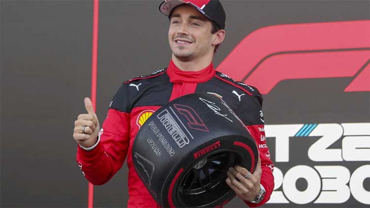 Ferrari's Leclerc grabs surprise pole for Mexico Grand Prix