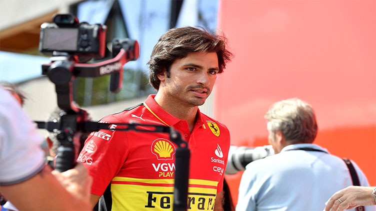 Sainz fastest for Ferrari on his birthday at Monza