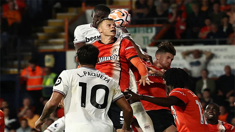 West Ham win spoils Luton's first top-flight home game in 31 years