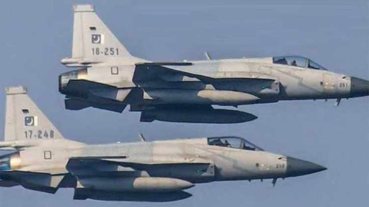 PAF JF-17 Thunder participates in multi-national exercise 'Bright Star 2023' at Egypt