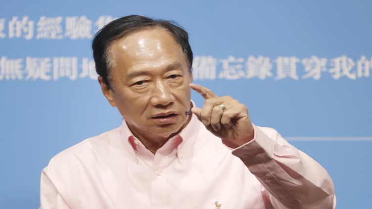 Aspiring Taiwan presidential candidate Terry Gou resigns from board of Apple supplier Foxconn