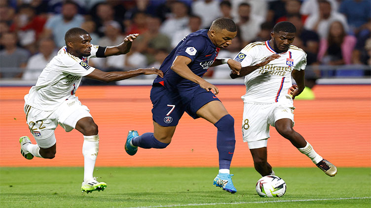 Mbappe at the double as PSG thump Lyon away