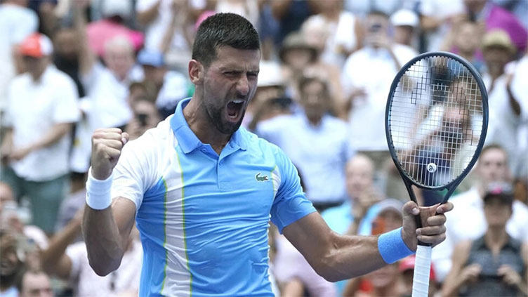 Djokovic into record 47th Grand Slam semi-final at US Open