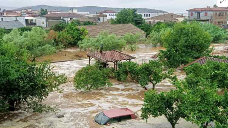 Torrential rain follows summer wildfires in Greece, one killed