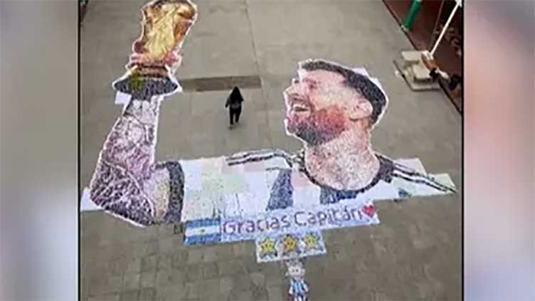 Latest Messi tribute in Argentina recycles the joy from icon's big win