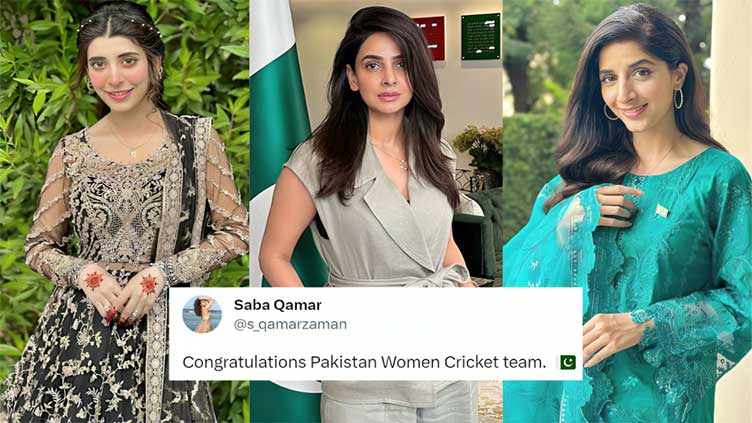 Celebrities sing praises of Pakistan women's cricket team 