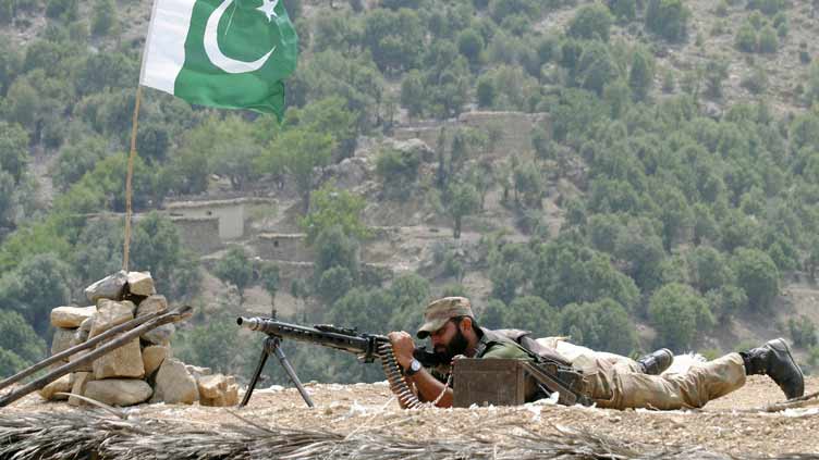 Four soldiers martyred, 12 terrorists killed as attack on military posts repulsed in Chitral