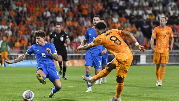 Dutch move into Euro slot with 3-0 victory over Greece