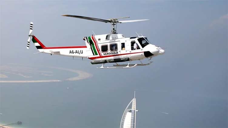 Helicopter with two pilots crashes into sea off Dubai, search for crew underway: UAE