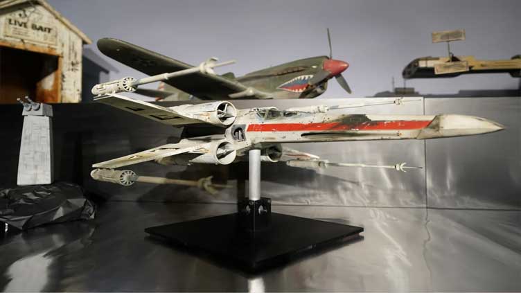 From spaceships to 'Batman' props, Hollywood model maker's creations and collection up for auction