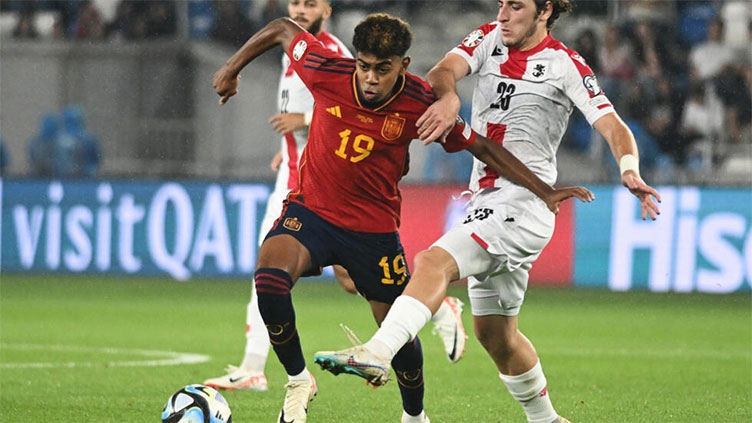 Yamal becomes Spain's youngest player and scorer in 'dream' Georgia rout