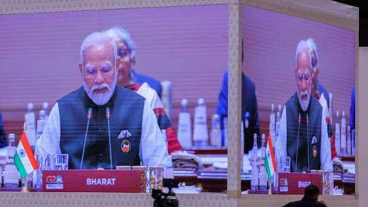 Modi uses 'Bharat' for G20 nameplate, not India, amid name-change row