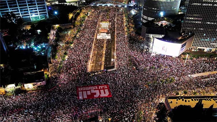 Israelis protest against overhaul plans ahead of key court decision