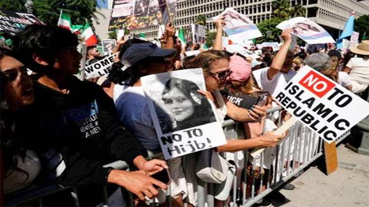 Los Angeles names intersection in memory of woman who sparked Iran protests