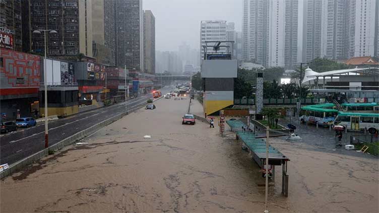 Hong Kong shuts schools as it issues heavy rain warning