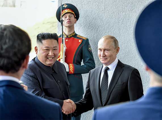 With Russia isolated on world stage, Putin turns to old friend North Korea for help