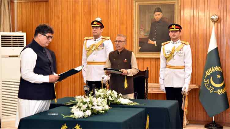 Fawad Hassan Fawad takes oath as interim federal minister