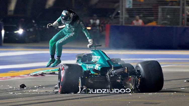 Stroll to miss Singapore GP after qualifying crash