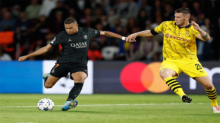 Mbappe leads PSG to 2-0 home win against Borussia Dortmund