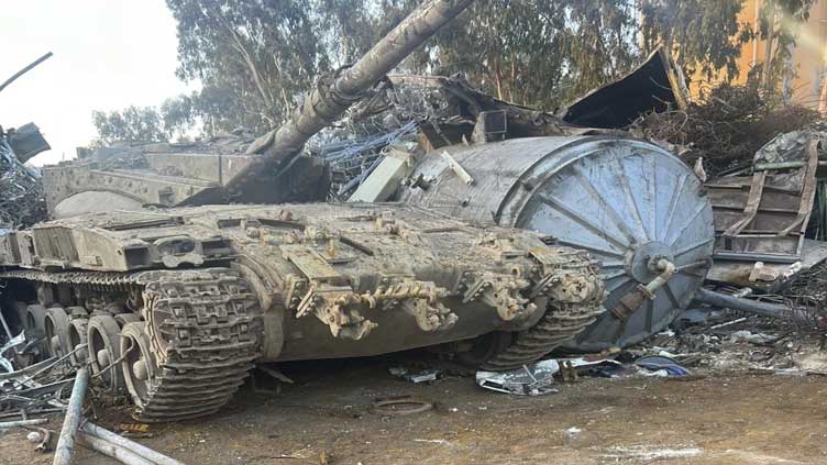 An Israeli tank was stolen from military zone. Authorities found it in a junkyard