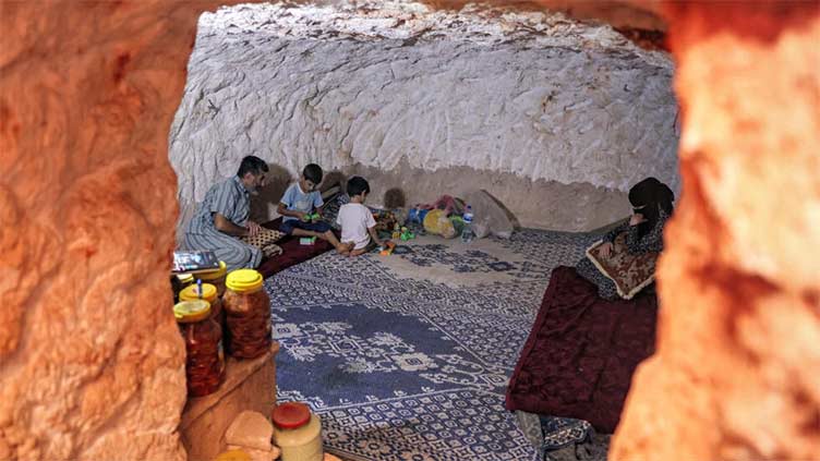 'Like a grave': Syrians shelter underground in rebel bastion