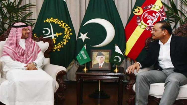 Saudi general Al-Ruwaili calls on COAS Asim Munir 