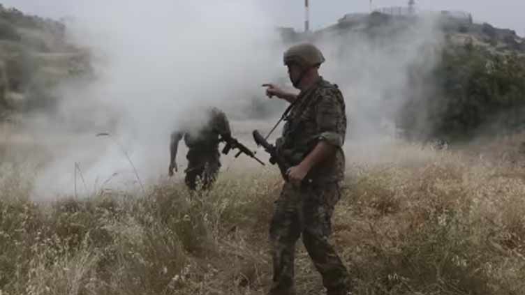Lebanese army says troops exchange tear gas, smoke bomb fire with Israeli forces