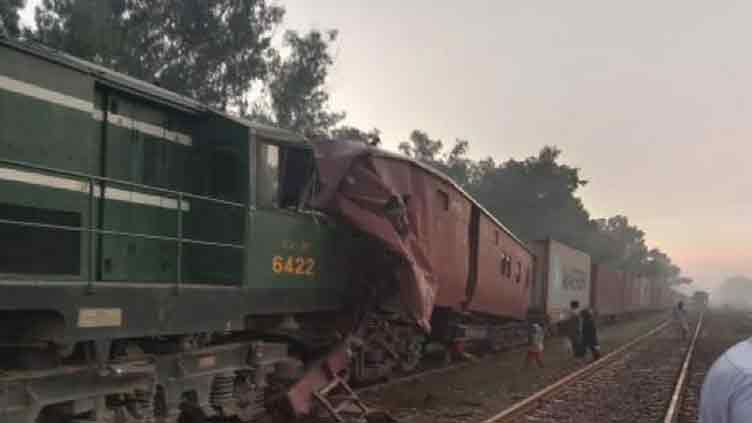 At least 31 injured in two-train collision in Sheikhupura