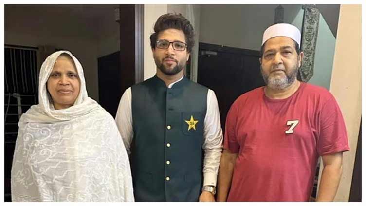 Imamul Haq luggage carries blessings of parents