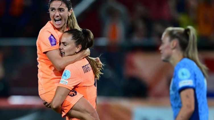 Netherlands strike late to beat England in Women's Nations League