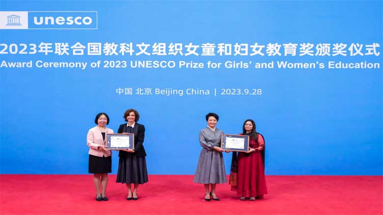 Pakistani school earns 2023 Unesco prize for girls and women education