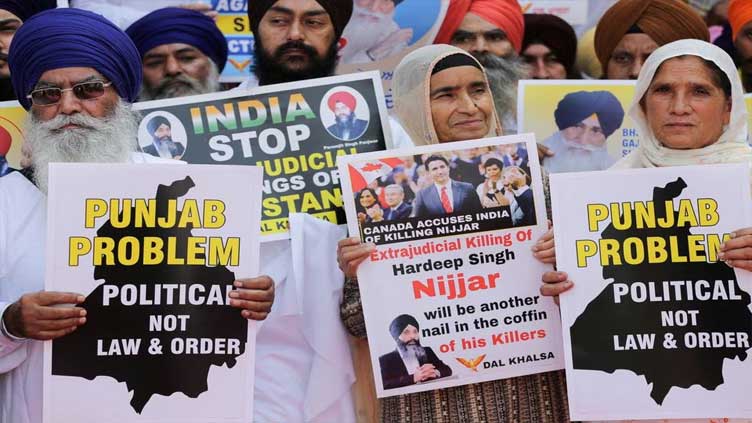 Sikh group protests outside Golden Temple over killing in Canada