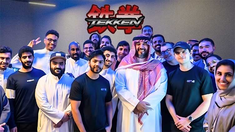 Pakistan's gaming king Arslan Ash plays Tekken with Saudi prince