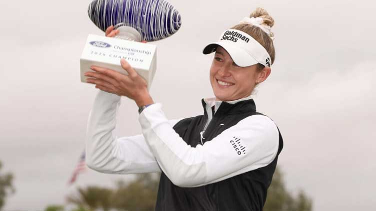 Korda powers to third LPGA victory in as many starts