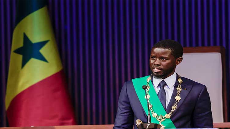 Faye sworn in as Senegal president, cites 'profound desire for change'