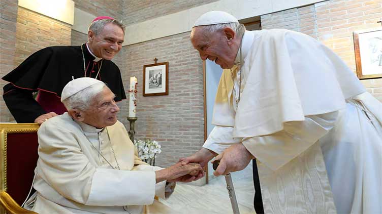 Benedict backed me up on rights for LGBT couples, Pope Francis says