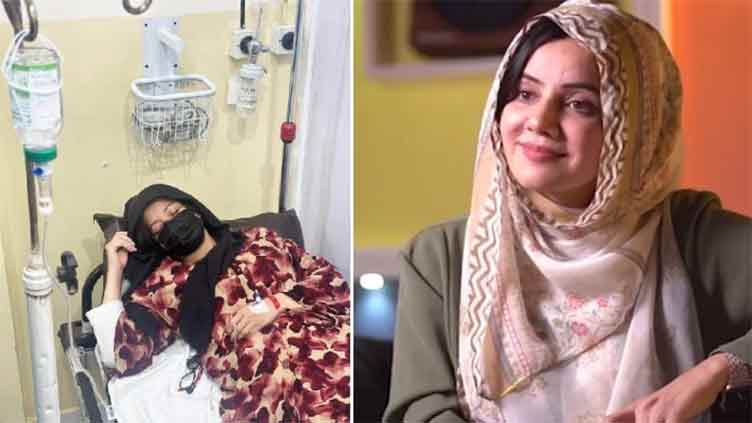 Rabi Pirzada hospitalised due to illness