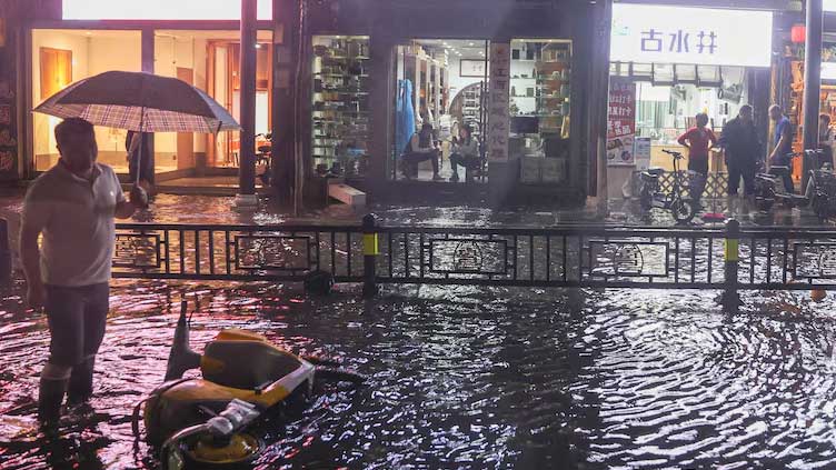 People blown from apartments as typhoon-like winds ravage southern China