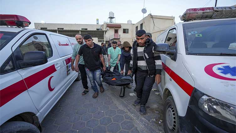 Bodies of 6 foreign aid workers slain in Israeli strikes are transported out of Gaza