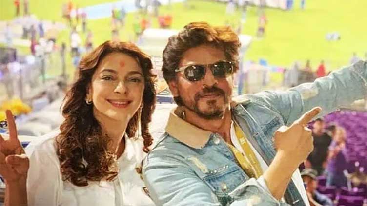 Juhi Chawla reveals SRK's expression while watching his team in IPL match