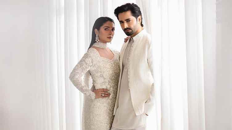 Ayeza Khan, Danish Taimur shine as ever in Eid photoshoot