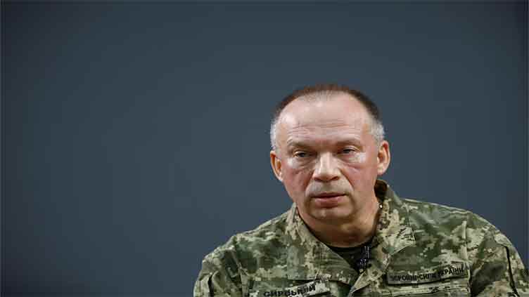 Ukraine's army chief says eastern front under intense Russian assault