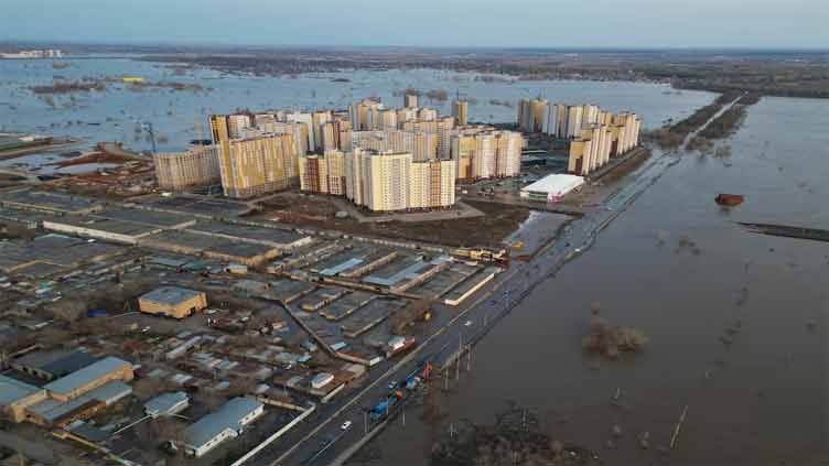 Water levels in Russia's Kurgan cross 'dangerous' levels