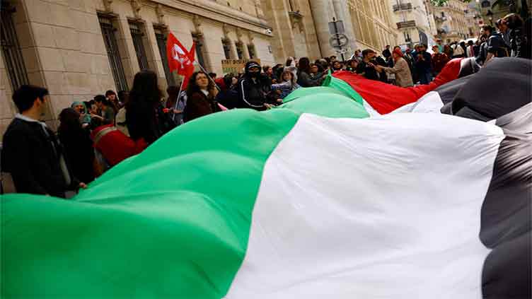 Gaza protesters disrupt Paris's Sorbonne university