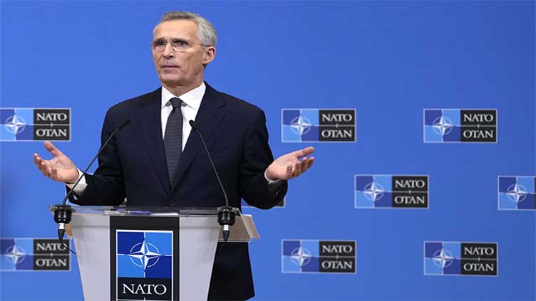 NATO's chief chides alliance countries for not being quicker to help Ukraine against Russia