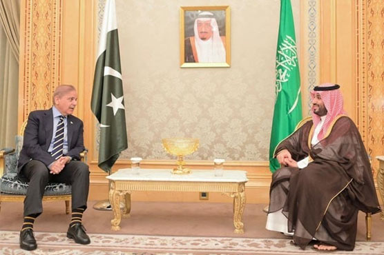 وزیر اعظم کی سعودی ولی عہد سے ملاقات، دوطرفہ تعاون کو مزید بڑھانے پر اتفاق